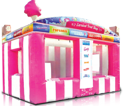 Infltable Concession Booth